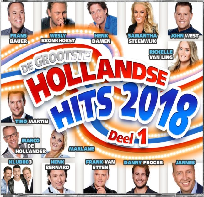 De Grootste Hollandse Hits 2018 packshot