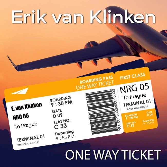 Erik Van Klinken – One Way Ticket – Artwork